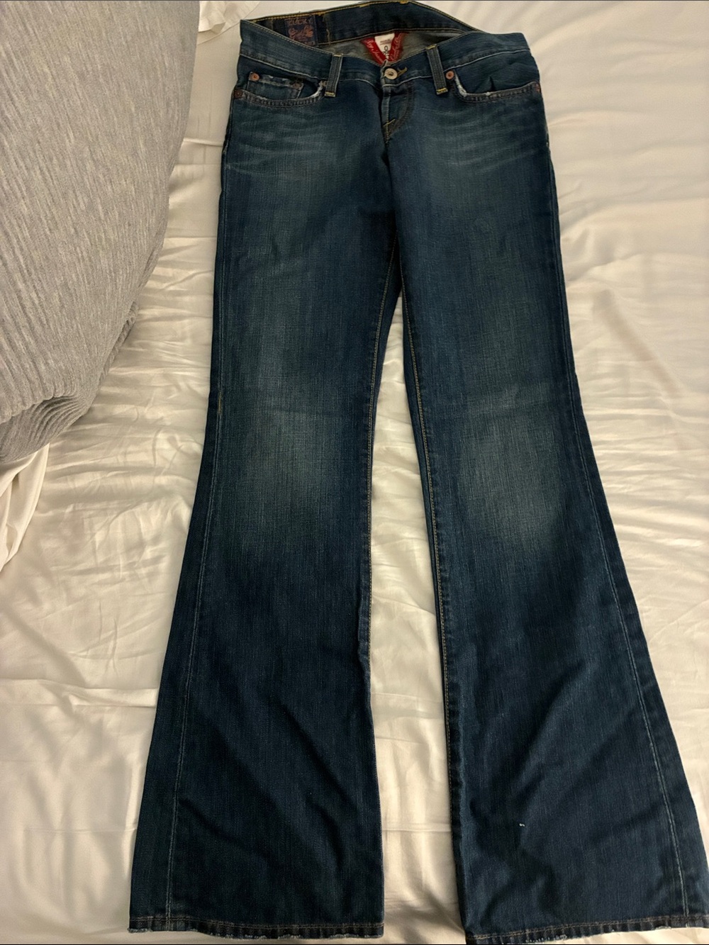 Lucky Brand Dark Blue Flared Jeans